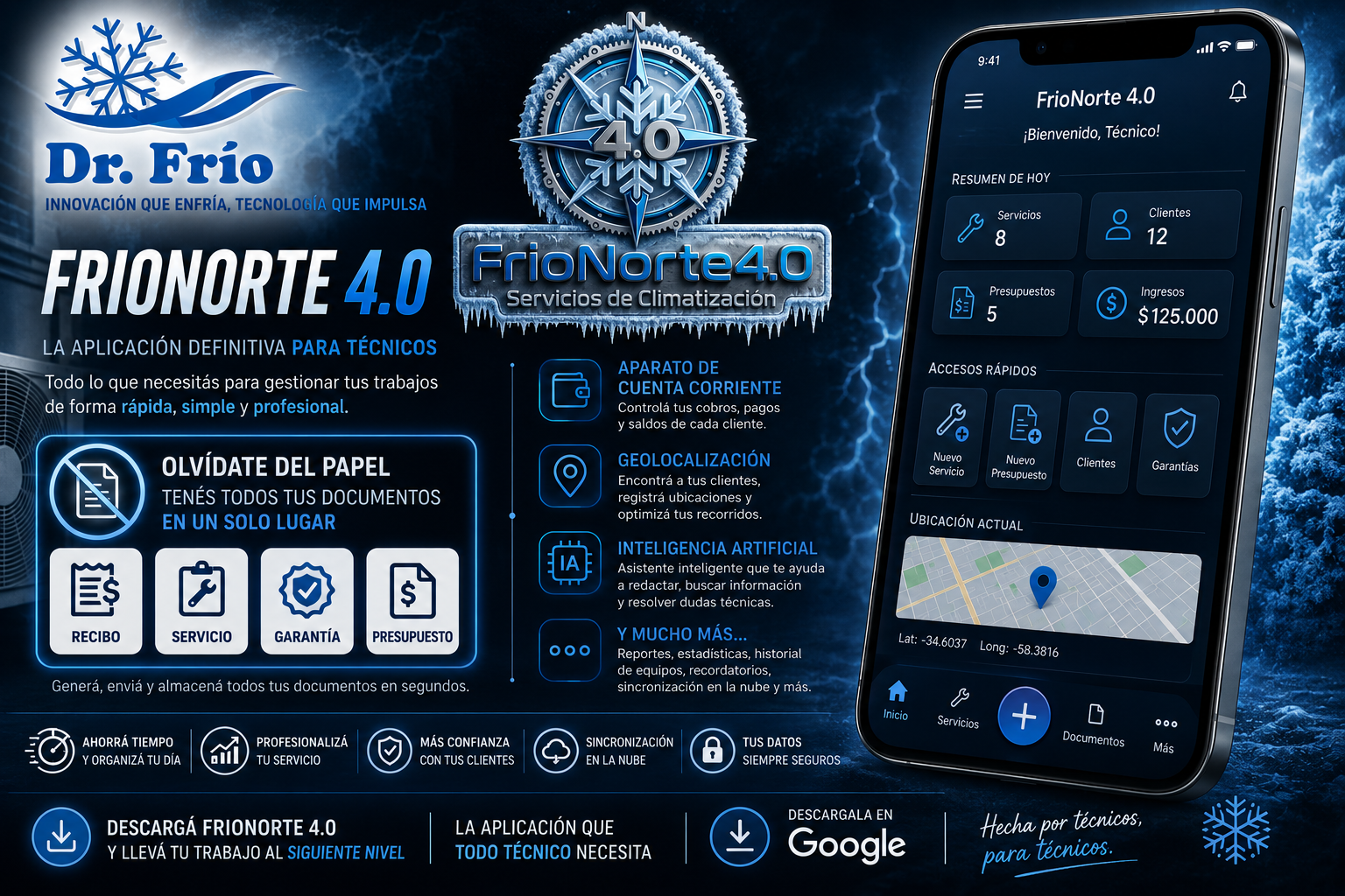 Frionorte 4.0 aplicacion inteligente